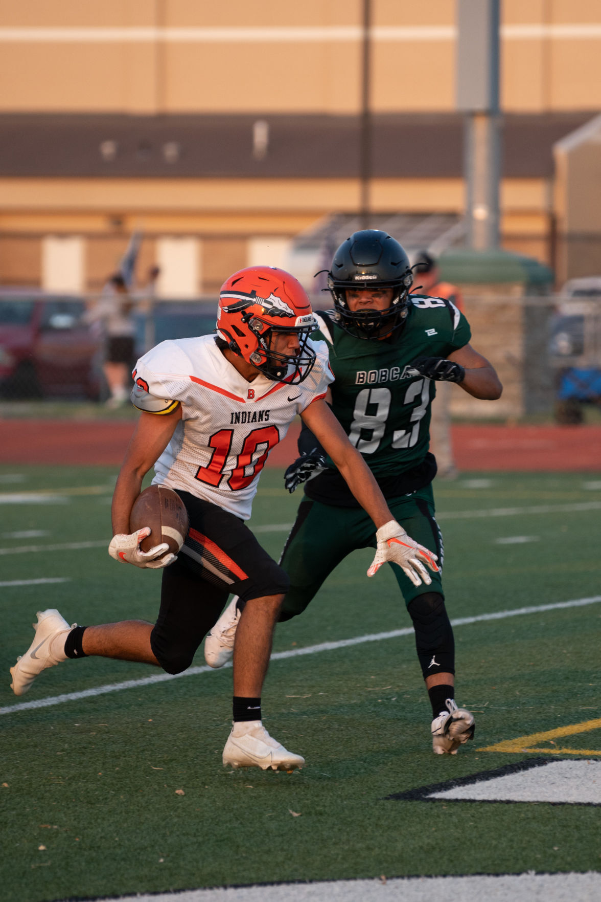 Burley and Buhl Football Game